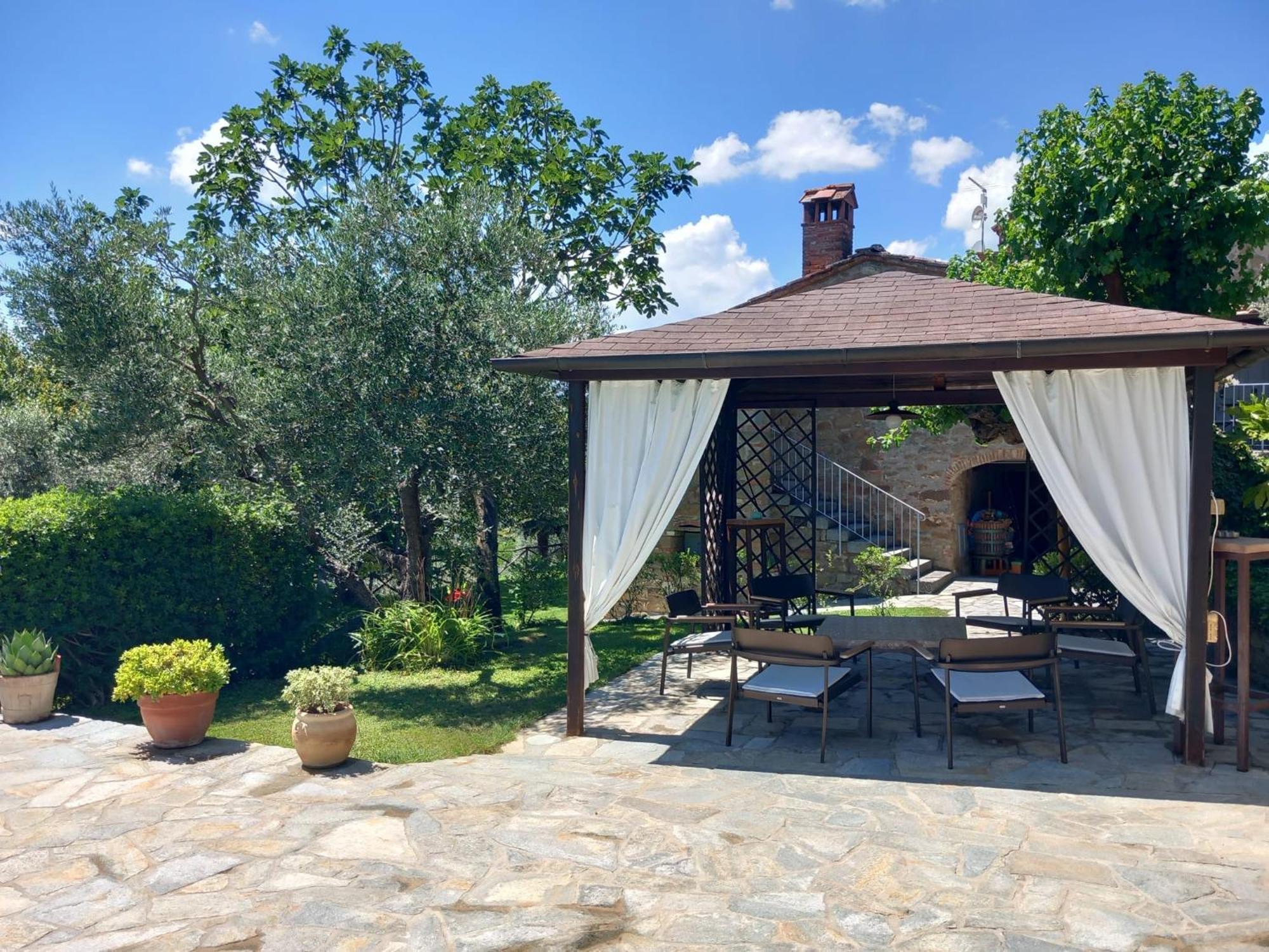 Villa Casolare Il Moro Monte San Savino Exterior foto