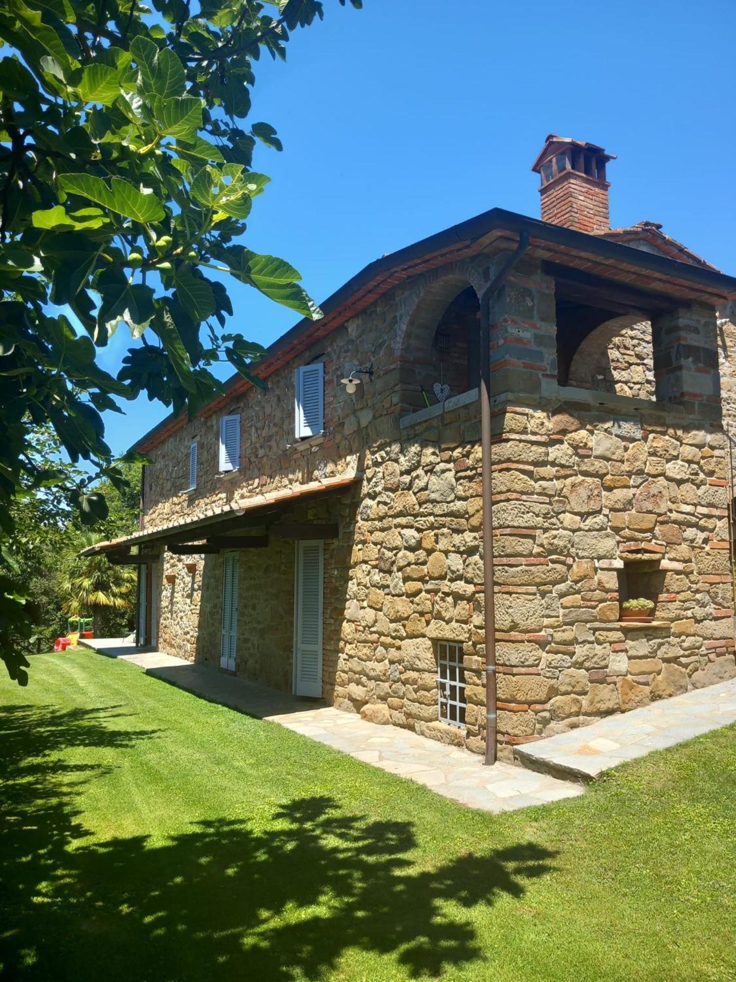 Villa Casolare Il Moro Monte San Savino Exterior foto